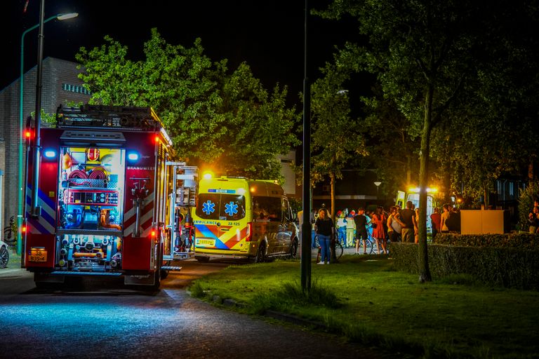 De actie van de hulpdiensten trok veel bekijks (foto: SQ Vision).