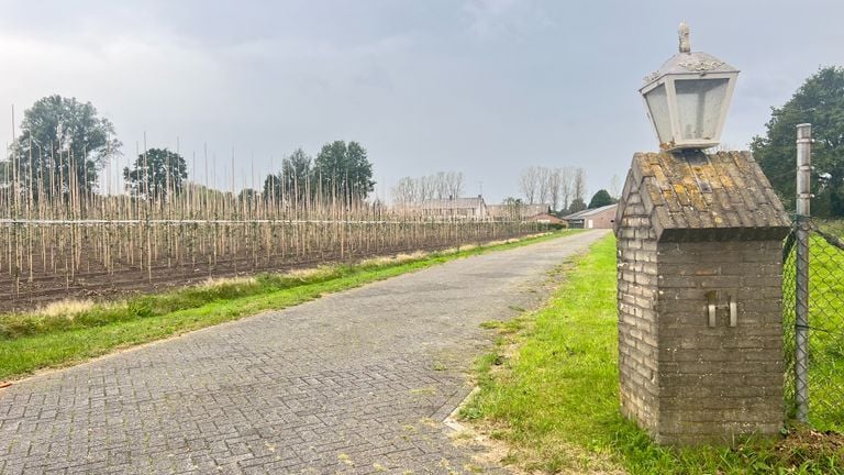 Aan de Oude Rijksweg 11 in Liempde komt het migrantenhotel voor 400 arbeiders (foto: Megan Hanegraaf)