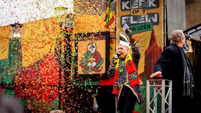 Het aftelmoment met de prins in Overloon (foto: Eye4Images).