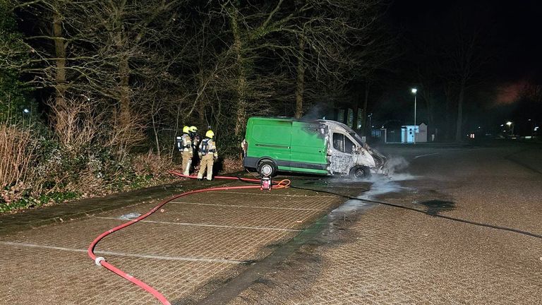 Foto: Brandweer Hoogerheide/Facebook.