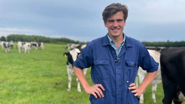 Bram hoopt dat de nieuwe generatie boeren de kans krijgt om te innoveren.