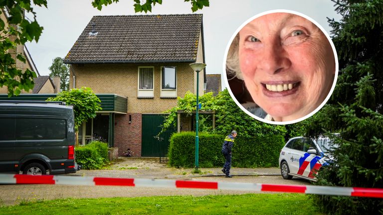 Riet Smiesing werd in haar huis om het leven gebracht (foto: SQ Vision/politie.nl).