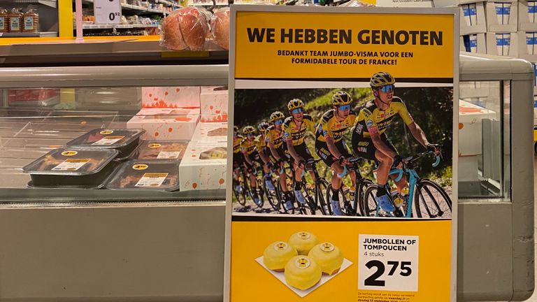 Bij Jumbo Boxmeer ligt er nog volop gebak in de koeling.