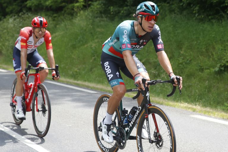 Danny van Poppel (rechts). (Foto: BORA-hansgrohe/Sprintcycling)