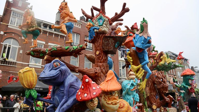 De carnavalsoptocht in Roosendaal. (Archieffoto: Lobke Kapteijns)