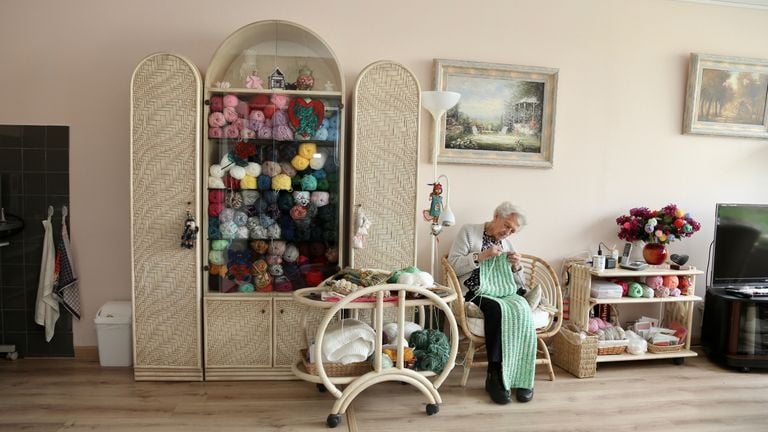 Martine breit al sinds haar vierde (foto: Lobke Kapteijns).