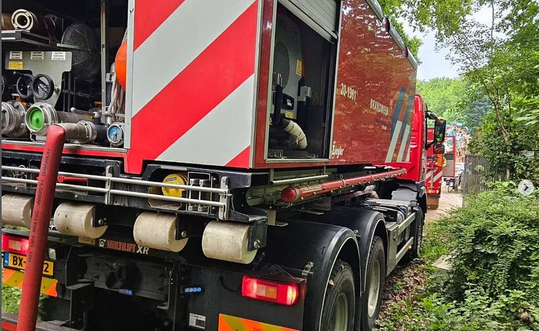 Foto: Brandweer Hoogerheide/Instagram.