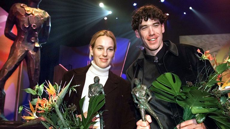 Gianni Romme won in hetzelfde jaar als Marianne Timmer (foto: ANP).