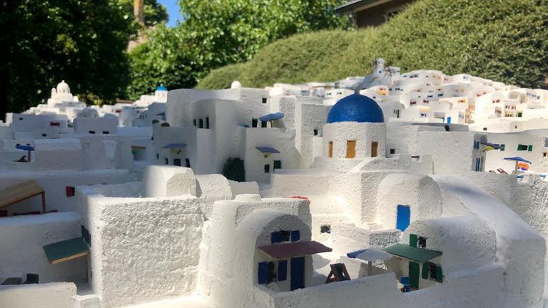 Santorini in de achtertuin van Fer (foto: Erik Peeters).