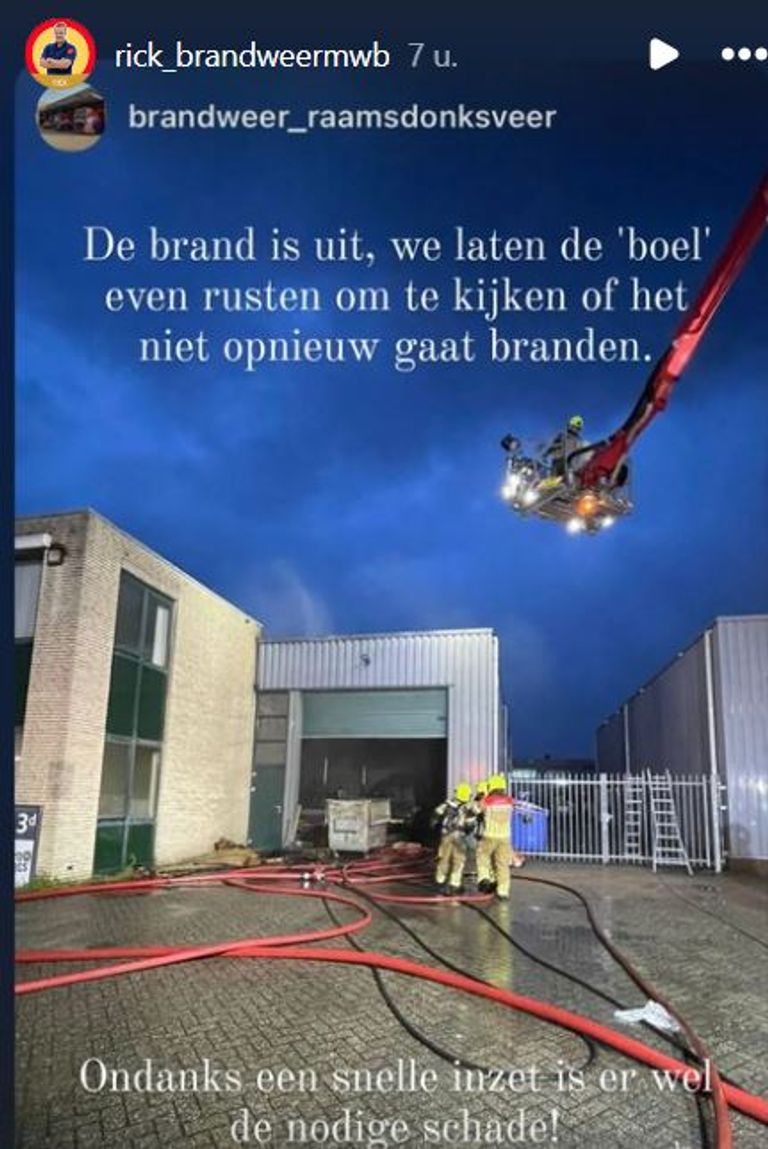 Foto: Instagram Rick_brandweer MWB.