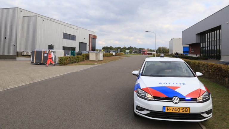 Het ongeluk gebeurde aan de Beukelsdijk Deurne (foto: Harrie Grijseels/SQ Vision).