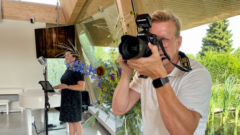 Fotograaf Edwin Koolen (foto: Erik Peeters)