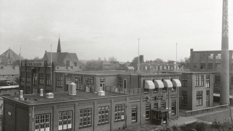 De fabriek van Lonka in Breda sloot in 1965 de deuren (foto: Lonka).