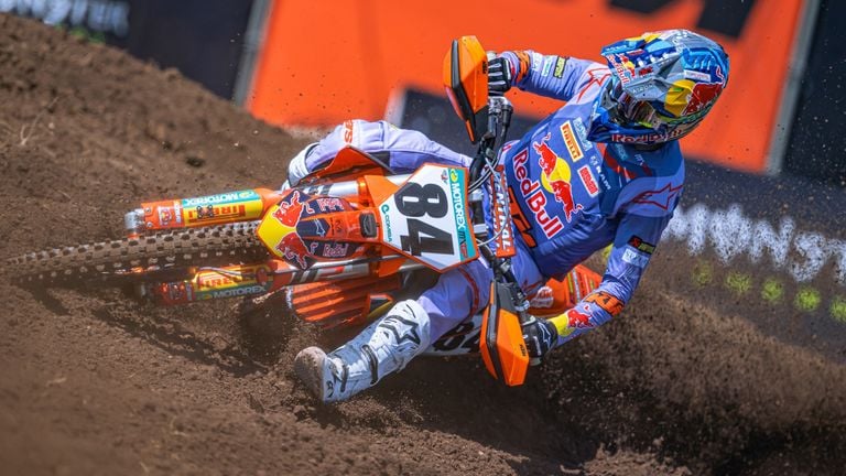 Jeffrey Herlings in Lombok (foto: ANP)