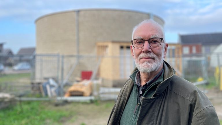 Cees van Nimwegen is de uitvinder van de mega-accu (foto: Jos Verkuijlen).