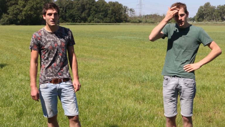 Bas en Luuk Aarts gaan de boerderij van hun ouders overnemen.