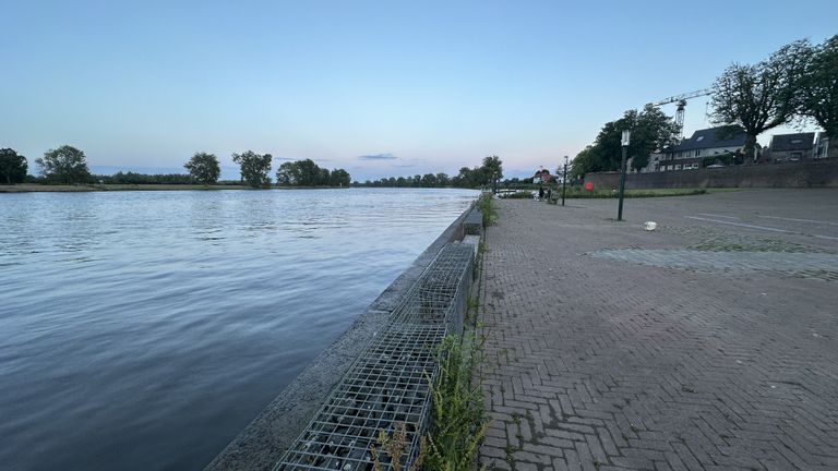 Het terrein waar het evenement had moeten plaatsvinden (foto: Peter Linders).