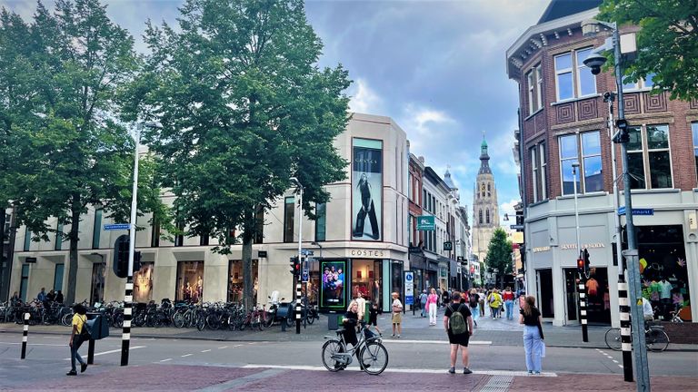 De binnenstad van Breda (foto: Raoul Cartens).