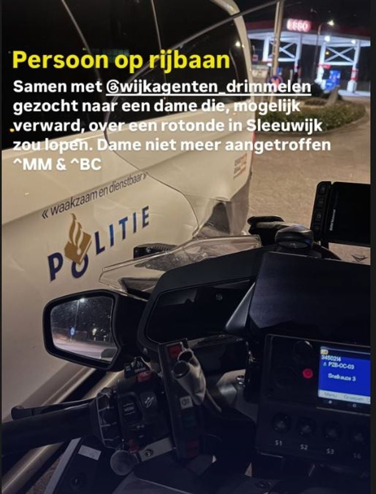 Foto: Instagram politie Dongemond