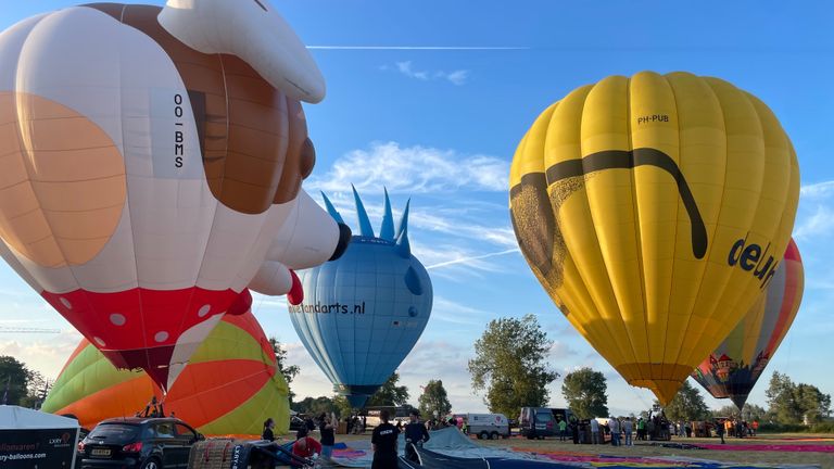 Ballonnenfestival in Grave (foto: Jos Verkuijlen).