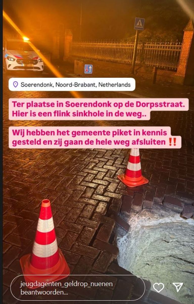 Foto: Instagram jeugdagenten Geldrop-Nuenen