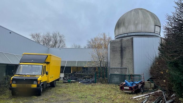 In de koepel komt straks een nieuwe sterrenkijker (foto: Erik Peeters).