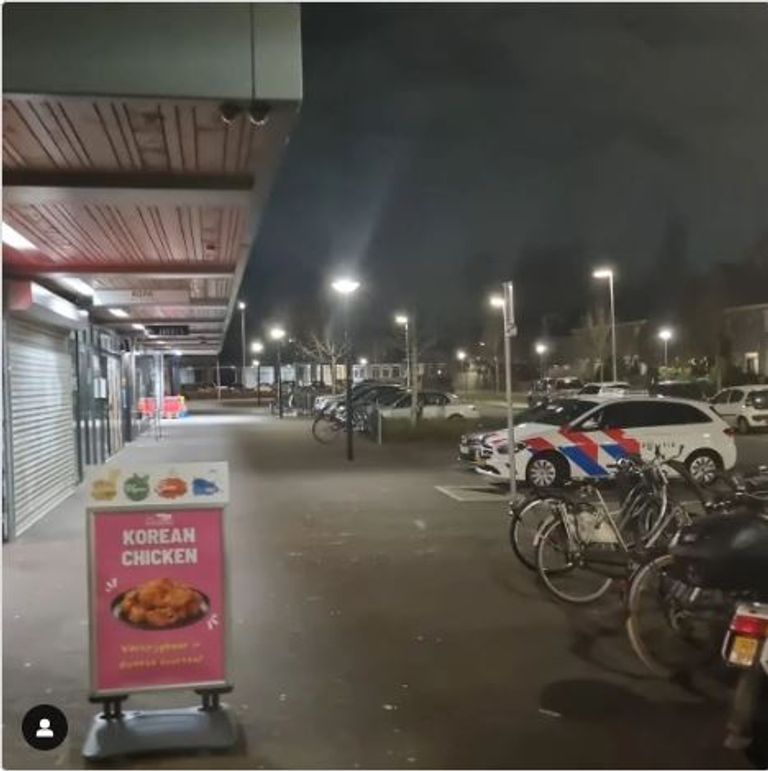 De fiets van het kind werd gestolen aan de Stoutheuvel in Eindhoven (foto: Instagram wijkagenten Vaartbroek).