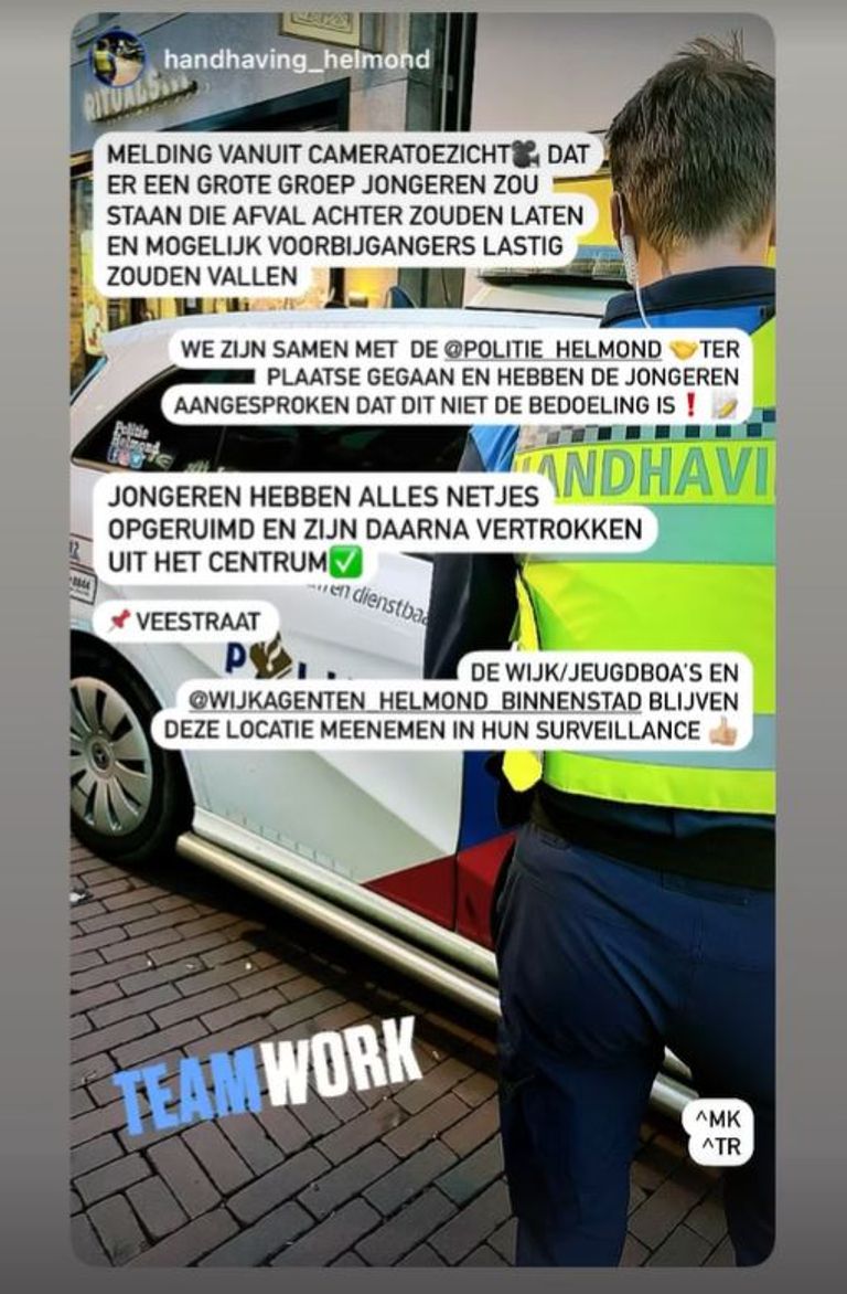 Foto: Instagram wijkagenten Helmond