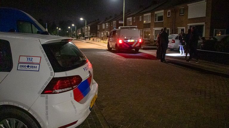 De overval in Werkendam vond rond drie uur plaats (foto: Jurgen Versteeg/SQ Vision).