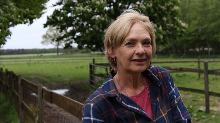 Sonja Borsboom woont nog steeds in Ulicoten maar voert geen actie meer.