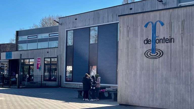 De Fontein in Breda is al 25 jaar opvangschool voor anderstaligen (foto: Tonnie Vossen)