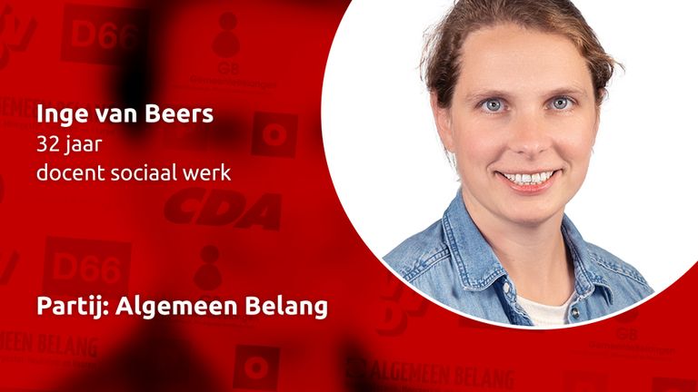 Inge van Beers van Algemeen Belang. (Foto: Algemeen Belang)