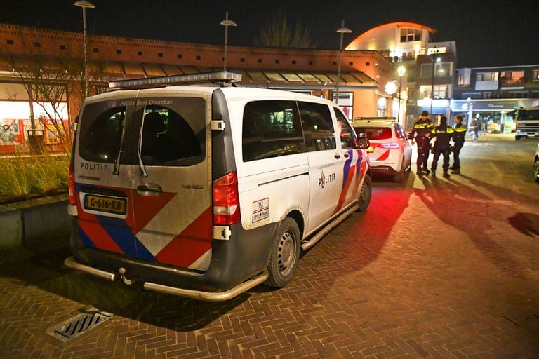 Overval op Kruidvat (foto: Rico Vogels/SQ Vision).