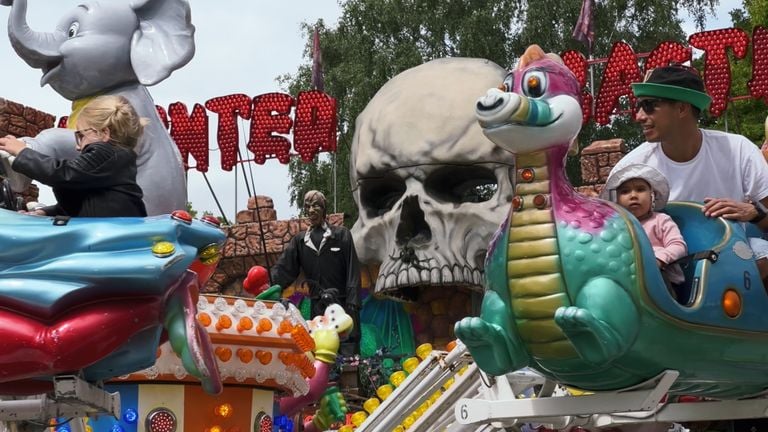 Laatste dag Tilburgse kermis (foto: Jan Peels)