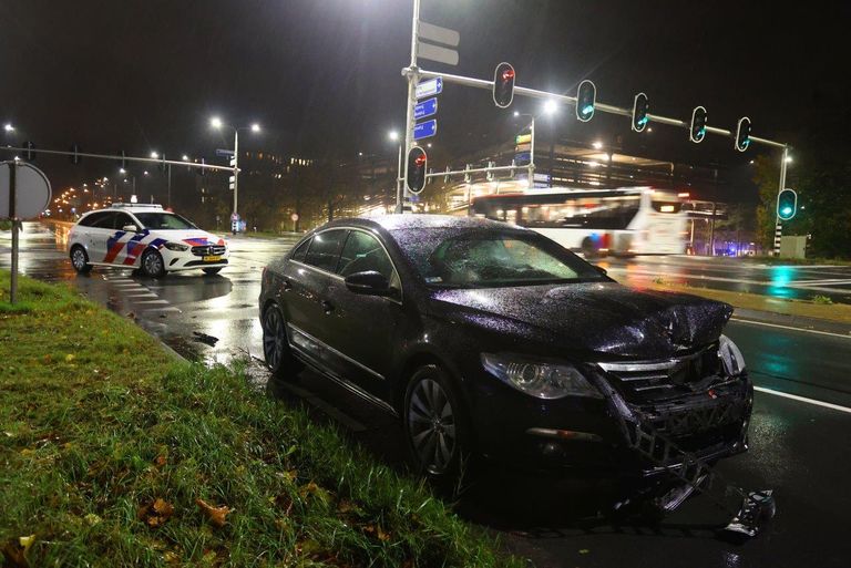 De aanrijding vond plaats op de Vlijmenseweg in Den Bosch (foto: Bart Meesters).