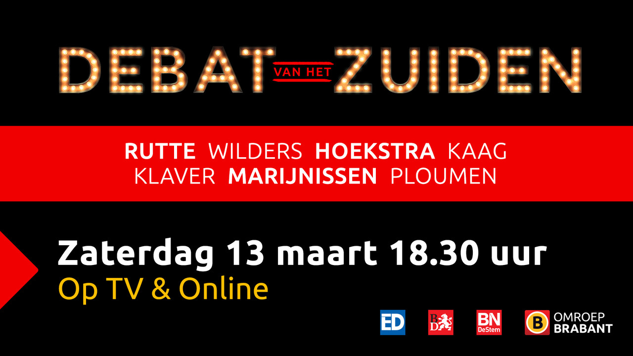 Debat van het Zuiden zaterdag