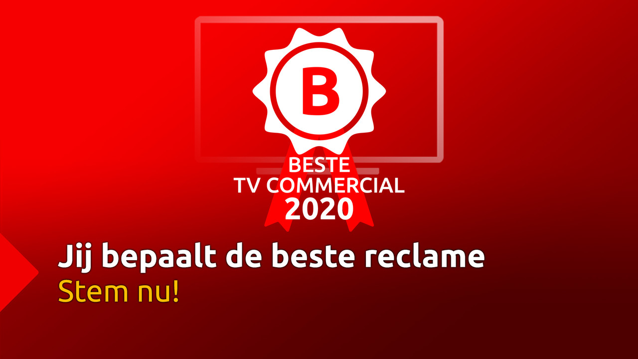 Verkiezing Beste TV Commercial 2020 - Stem nu